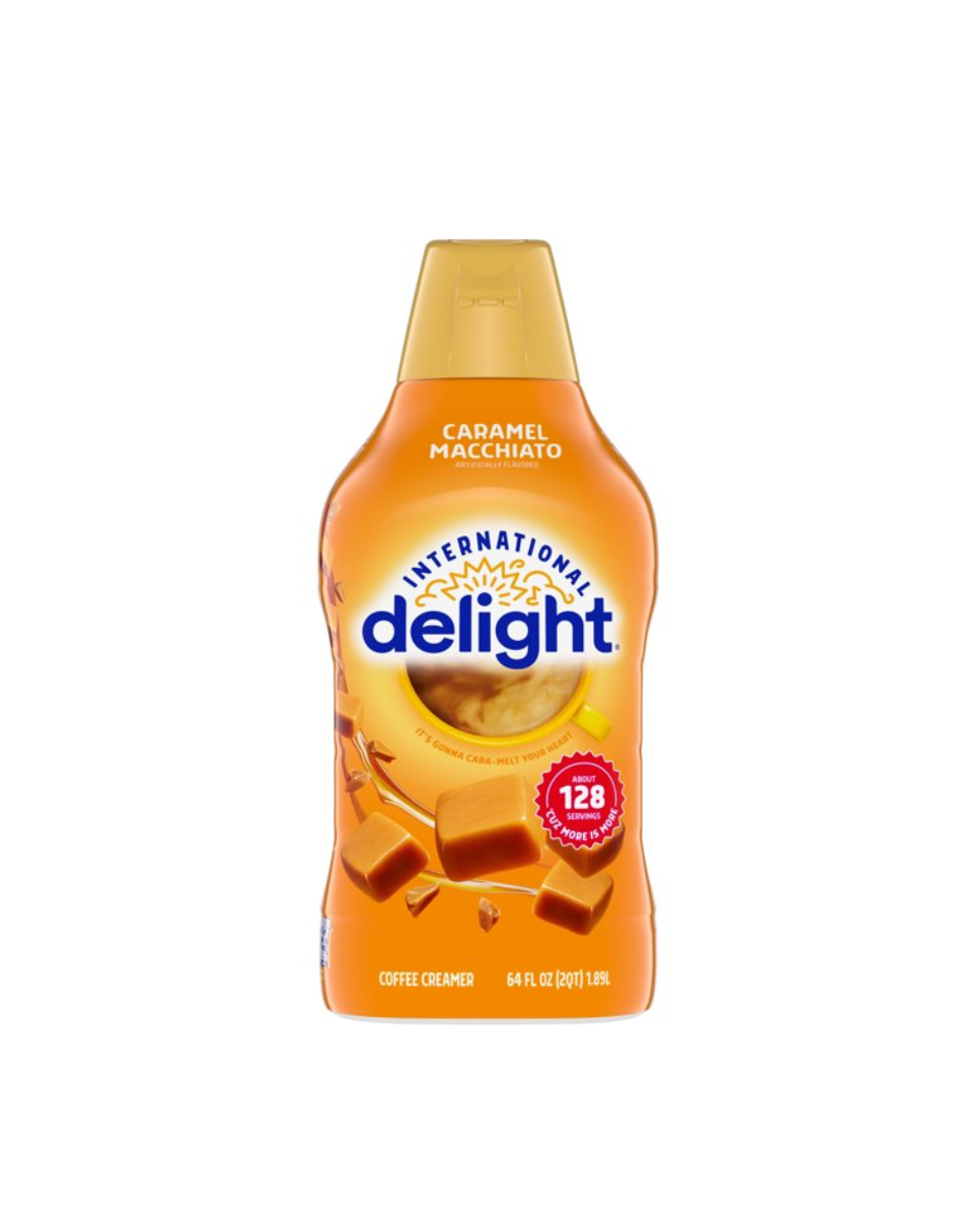 Delight caramel macchiato crema liquida 1.8 litros