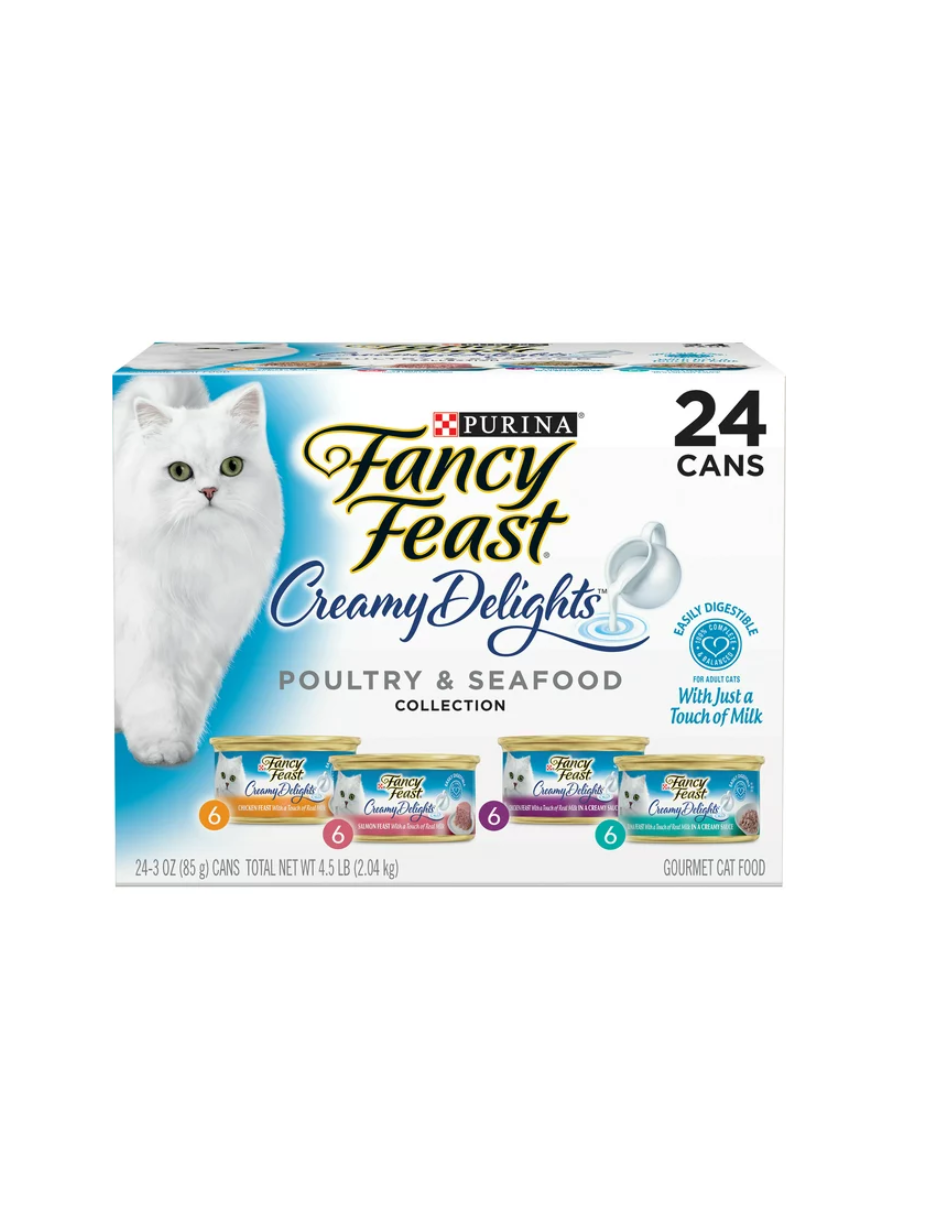 Purina Fancy Feast Classic Comida húmeda para gatos 24 unidades