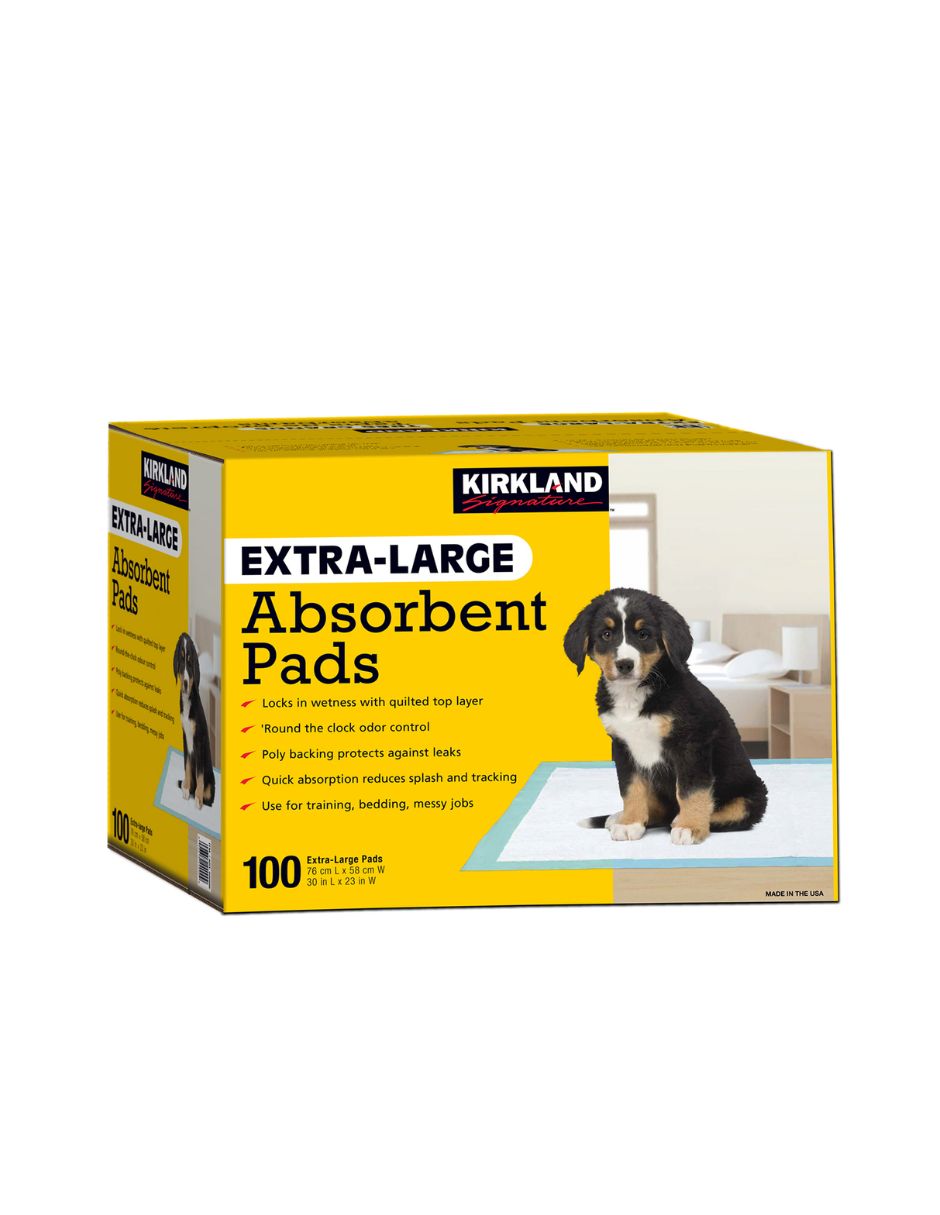 Pañales entrenadores para cachorro Kirkland 100 pzas.