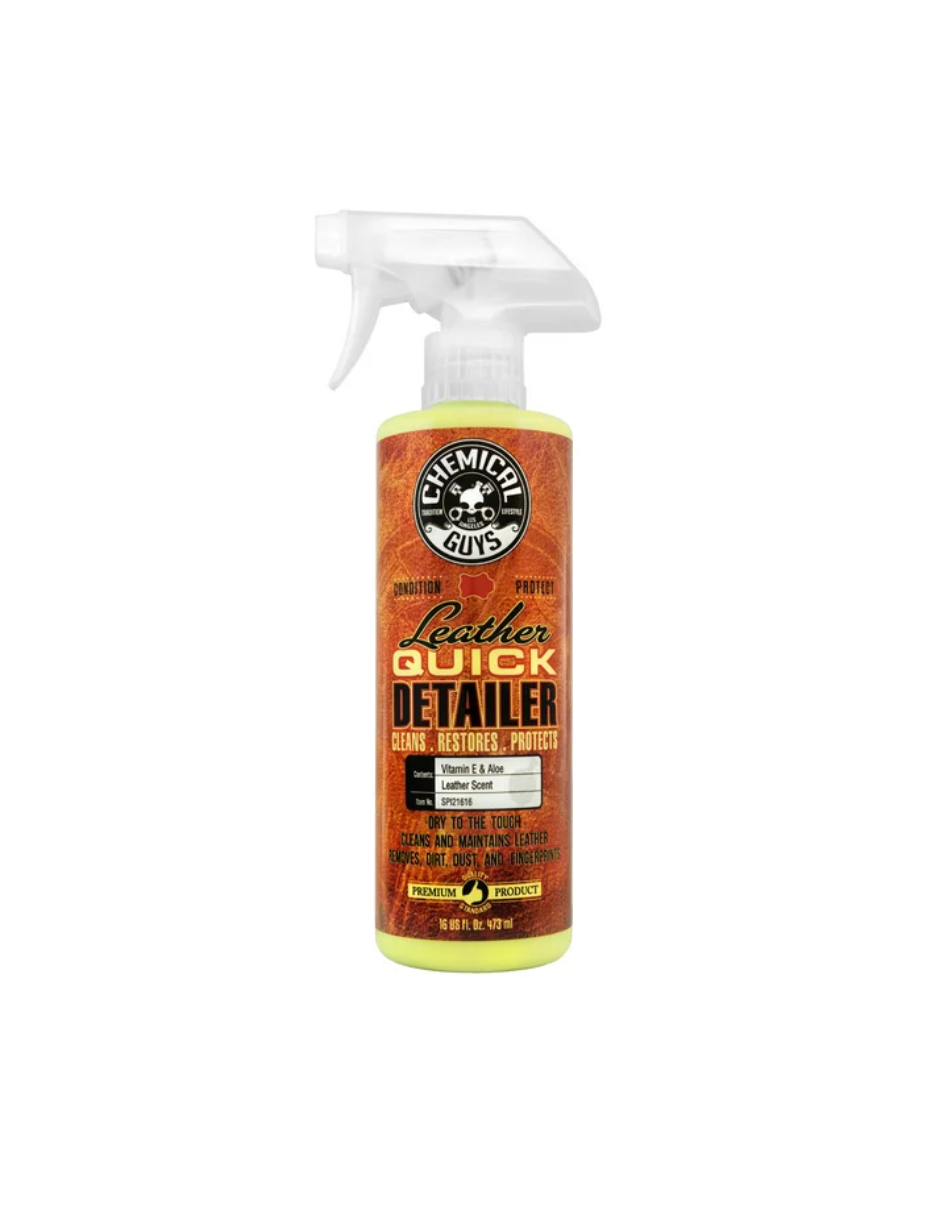 Detallador rápido de cuero Chemical Guys 473ml