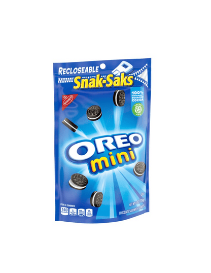 OREO Mini galletas de sándwich de chocolate 226gr