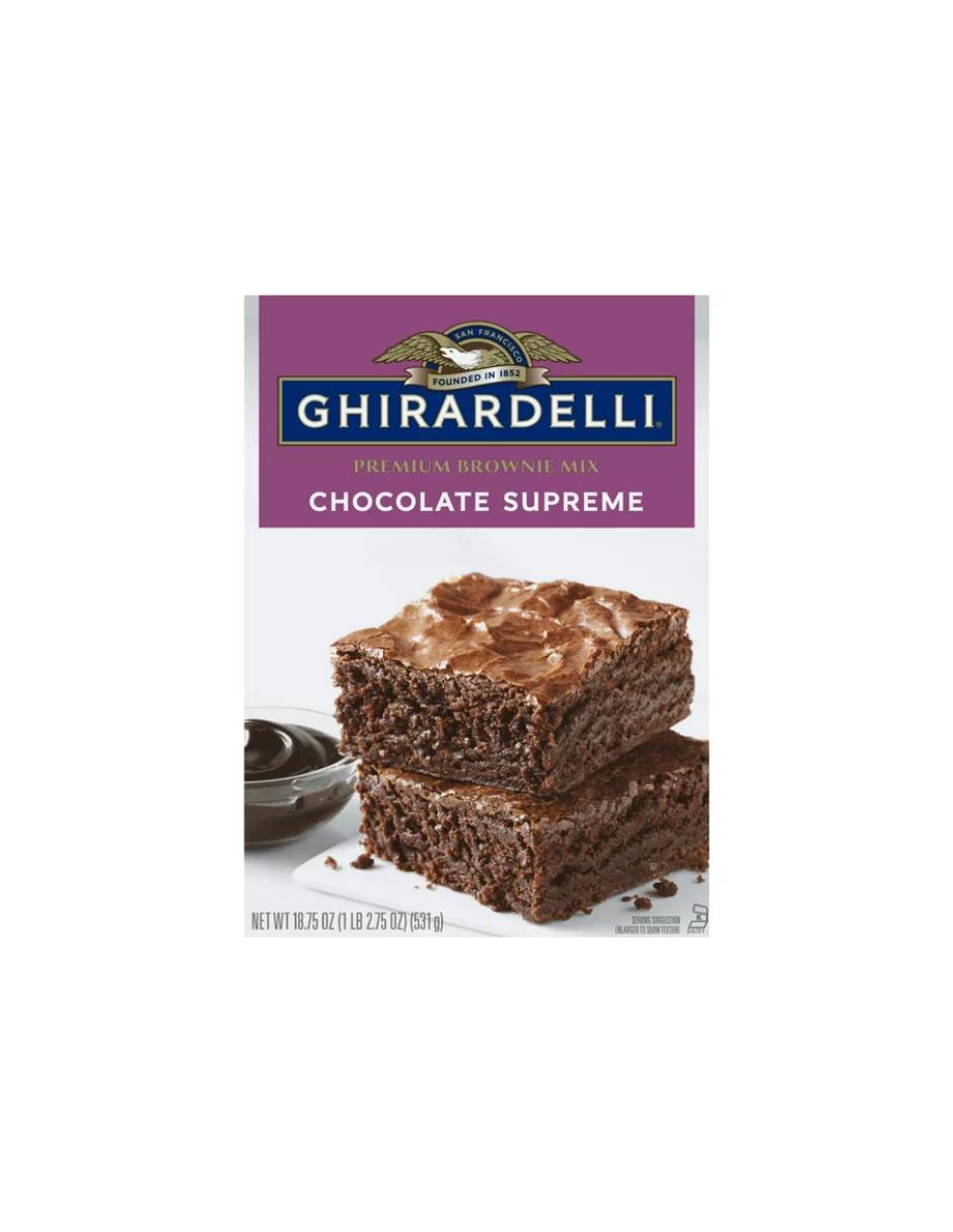 Ghirardelli mezcla para brownie 510gr