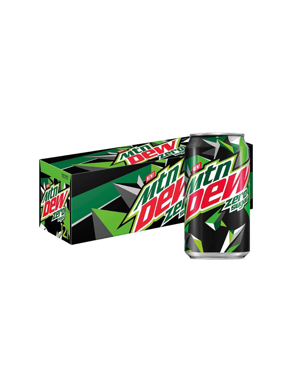 Refreszo Mountain dew original zero sugar 12 pack