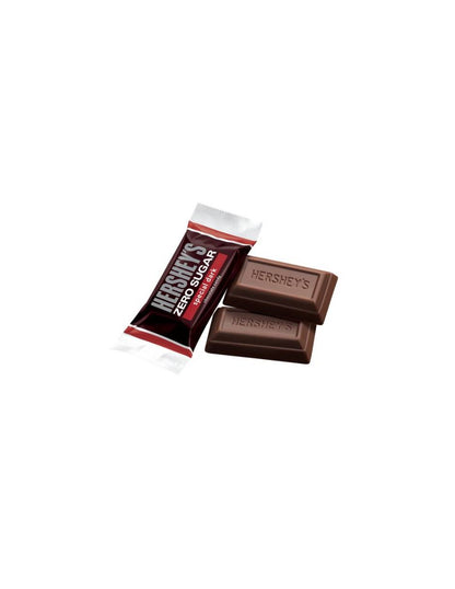 Hersheys chocolate oscuro zero sugar 144gr