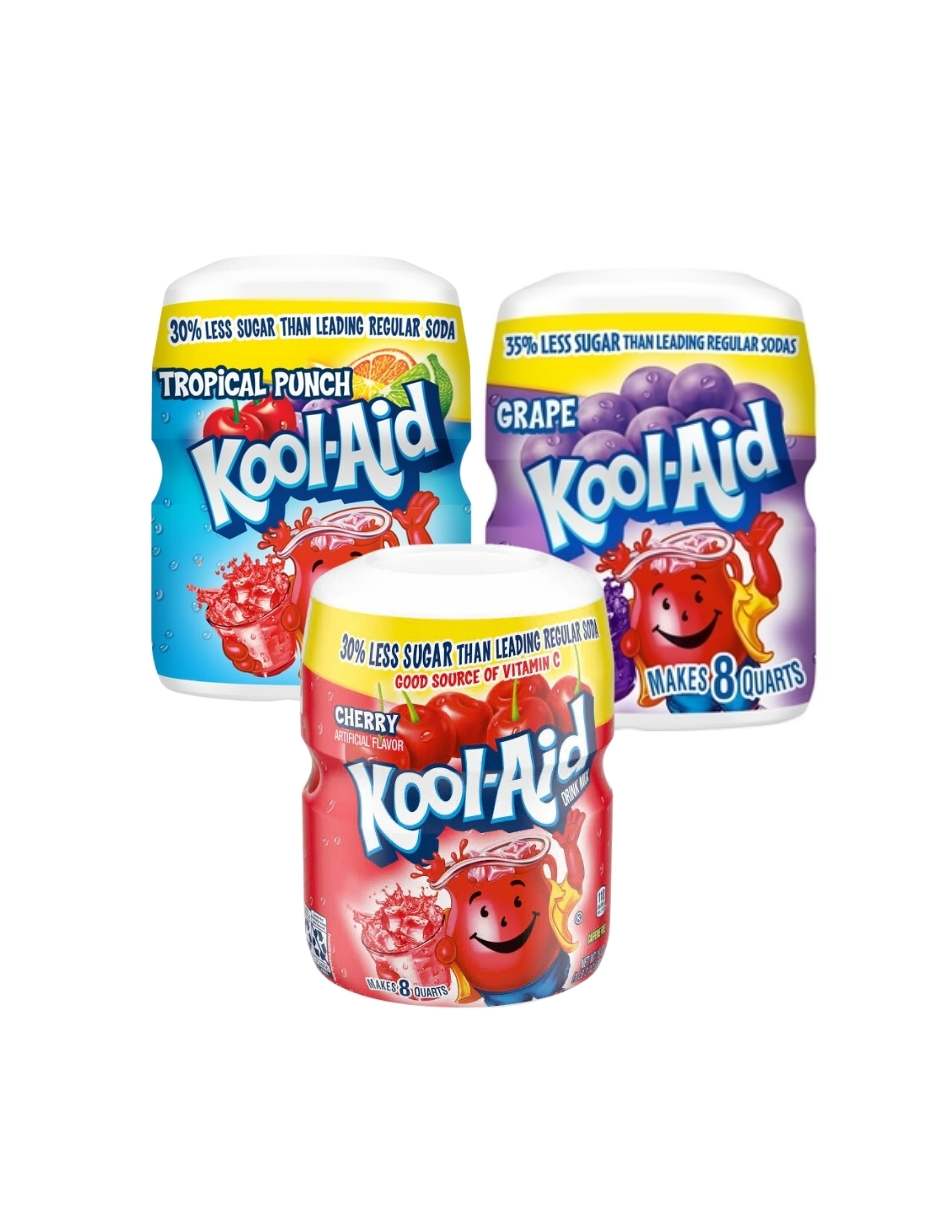 Kool Aid bebida en polvo  (Diferentes Sabores)