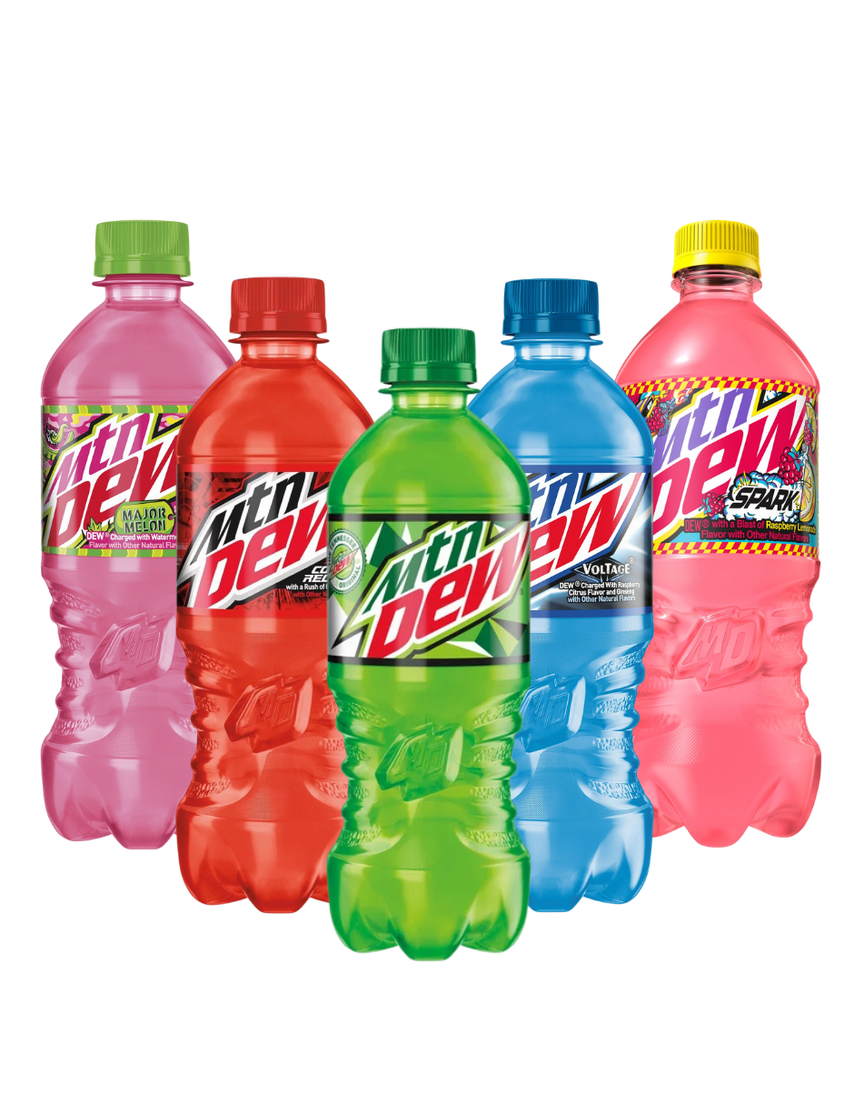 Mountain dew refresco en botella 591ml