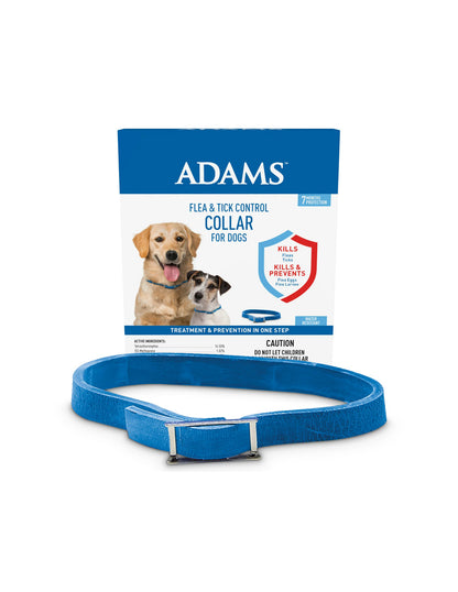 Adams Collar de control de pulgas y garrapatas para perros y cachorros, 1 paquete