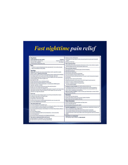 Advil PM Ibuprofeno y difenhidramina Analgésico y pastilla para dormir 20ct