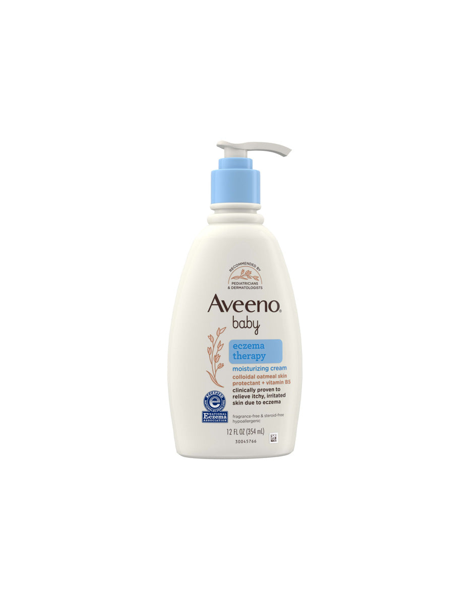 Aveeno baby crema hidratante Eczema Therapy con avena 354ml