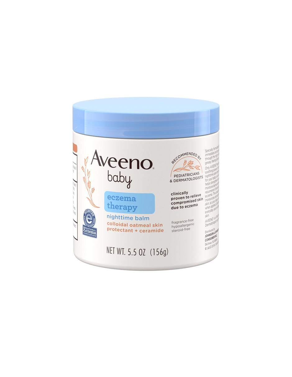 Aveeno Baby Eczema Therapy Bálsamo nocturno con avena natural 156gr