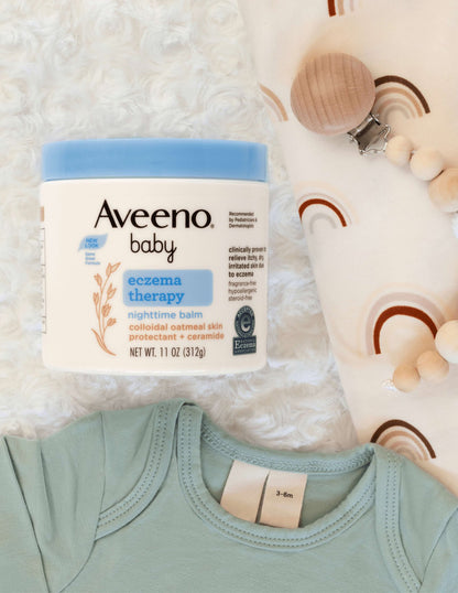 Aveeno Baby Eczema Therapy Bálsamo nocturno con avena natural 156gr