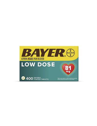 Aspirina Bayer low dose 400ct