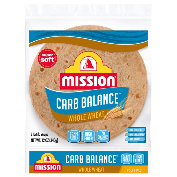 Tortillas Mission carb balance Trigo integral 340gr