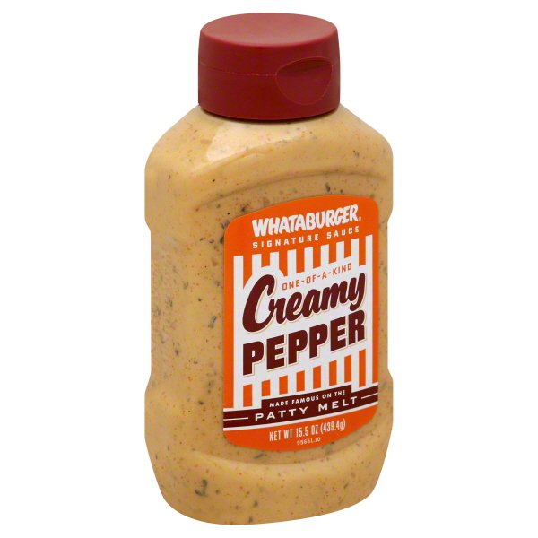 Whataburger Salsa de pimienta cremosa 439gr