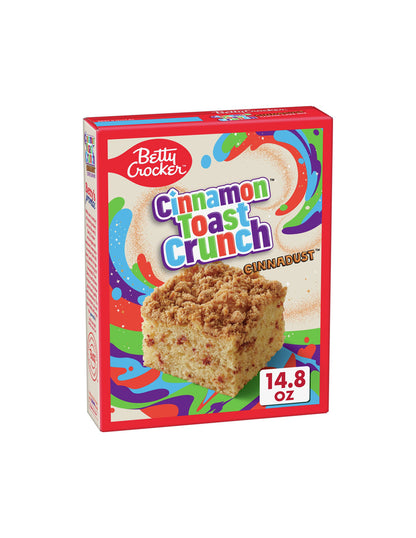 Betty Crocker Cinnamon Toast Crunch mezcla para pastel 419gr