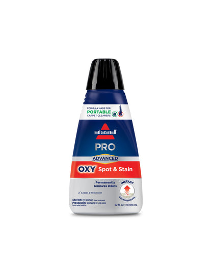 Bissell Advanced Pro Oxy Fórmula para manchas, limpiadores portátiles 946ml