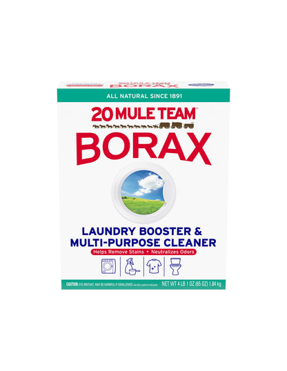 Borax Detergente para ropa y limpiador doméstico multiusos