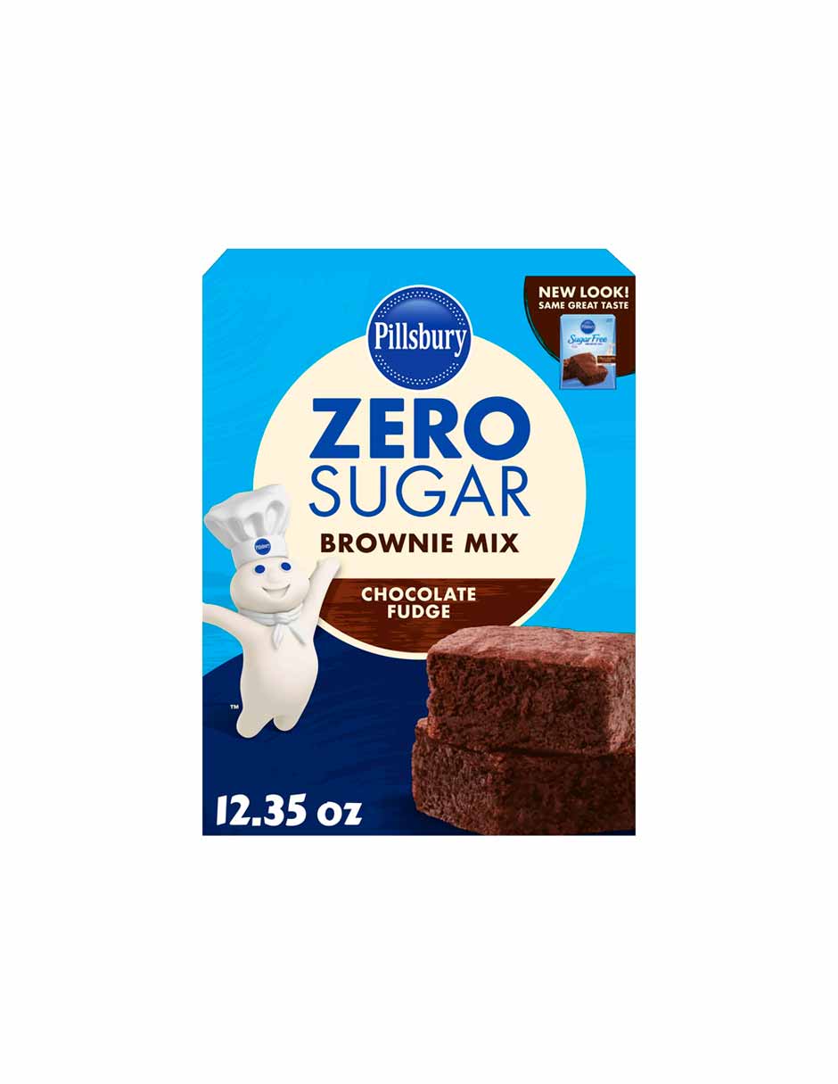 Harina para Brownie Pillsbury sugar free sabor chocolate 350 gr