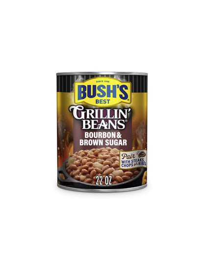 Bush's Bourbon and Brown Sugar Grillin frijoles 22 oz