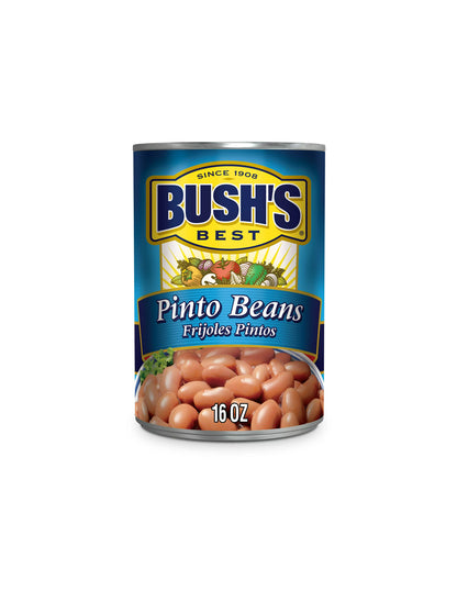 Bush's Pinto Beans, frijoles enlatados 16oz