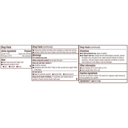 Ungüento para la dermatitis del pañal A+D 454g