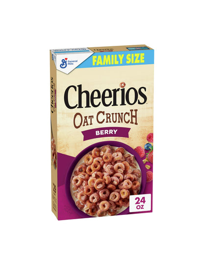 Cereal Cheerios Oat Crunch Berry 680gr