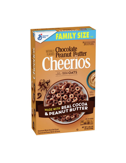 Cheerios cereal mantequilla de maní y chocolate 512gr