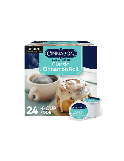 Cinnamon Roll cápsulas Keurig K-Cup, 24 unidades