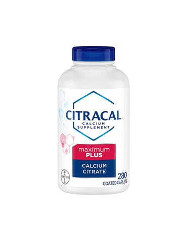 Cápsulas de citrato de calcio Citracal + D3 280 unidades