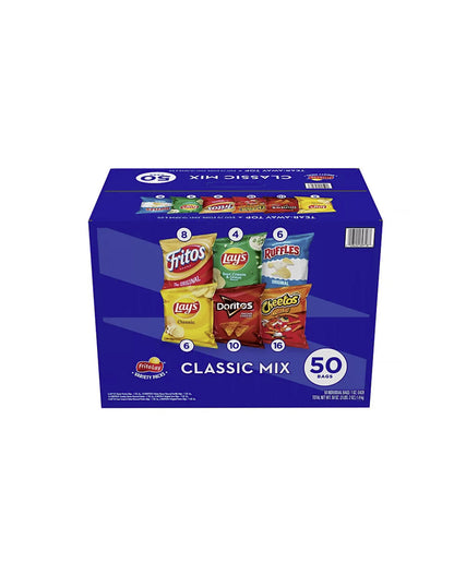 Caja  Frito Lay Classi Mix con 50 bolsas