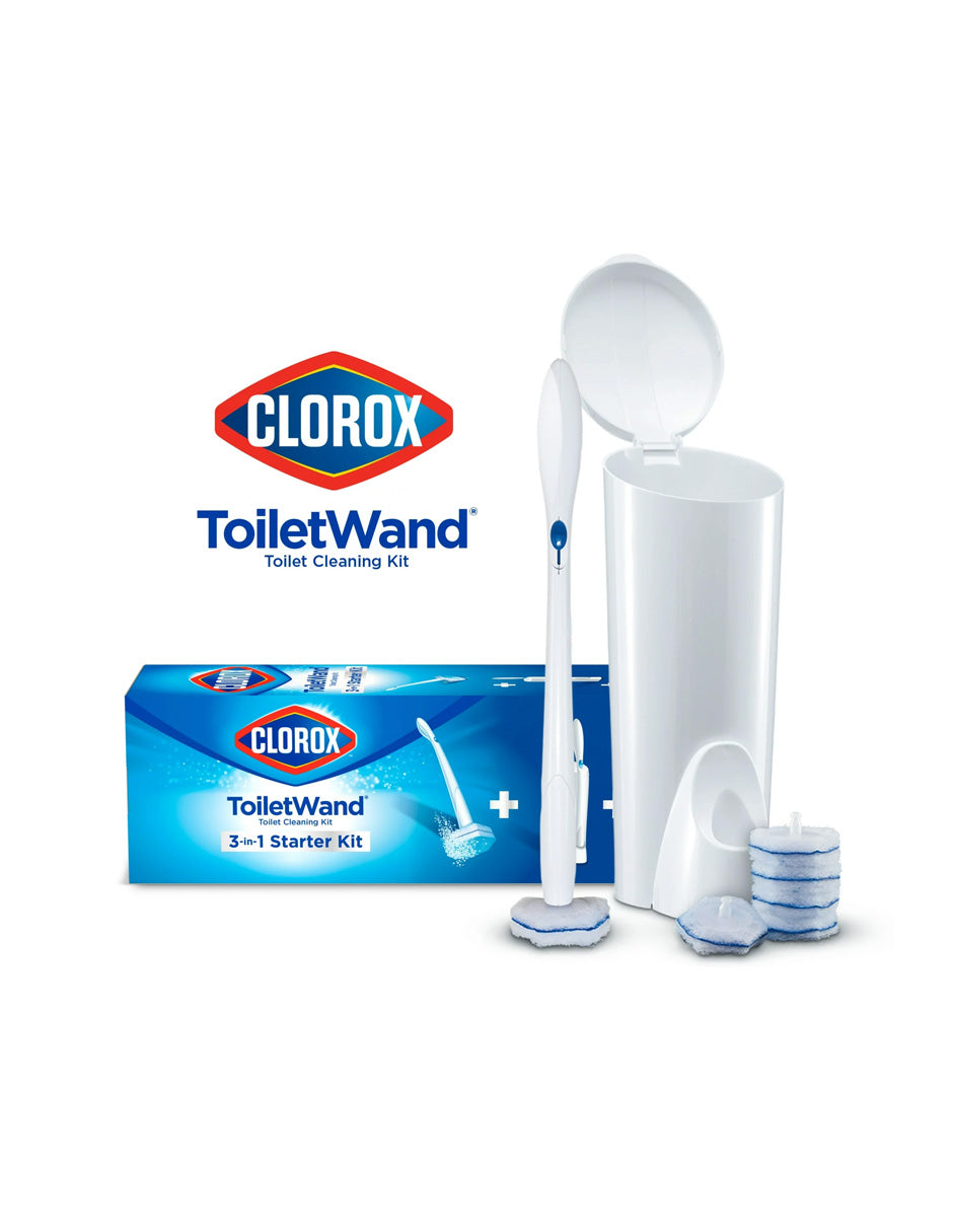 Clorox ToiletWand 6 Refills + base (caddy)