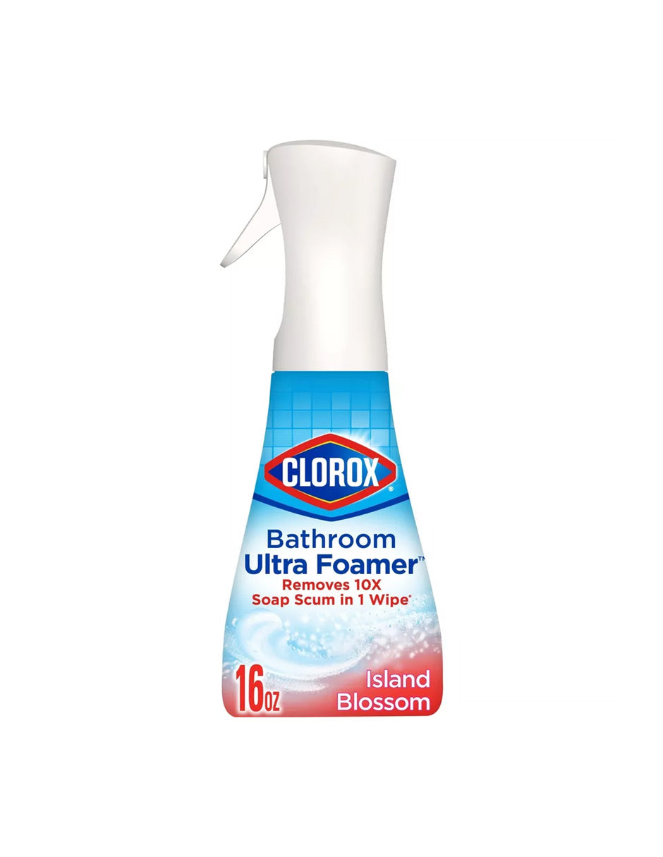 Clorox Espuma de baño lista para usar Island Blossom 473ml