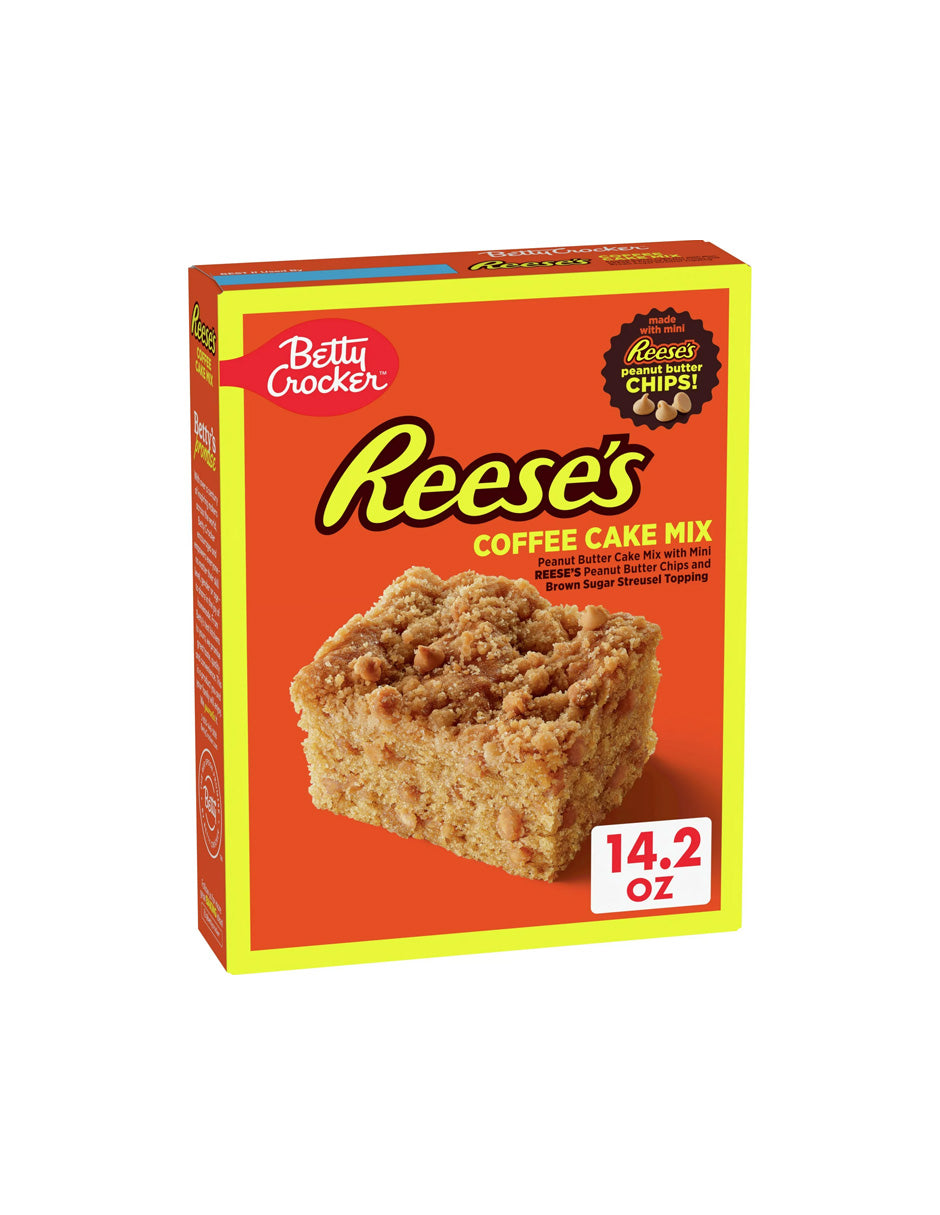 Mezcla de pastel Betty Crocker Reeses café con mantequilla de maní, 402gr