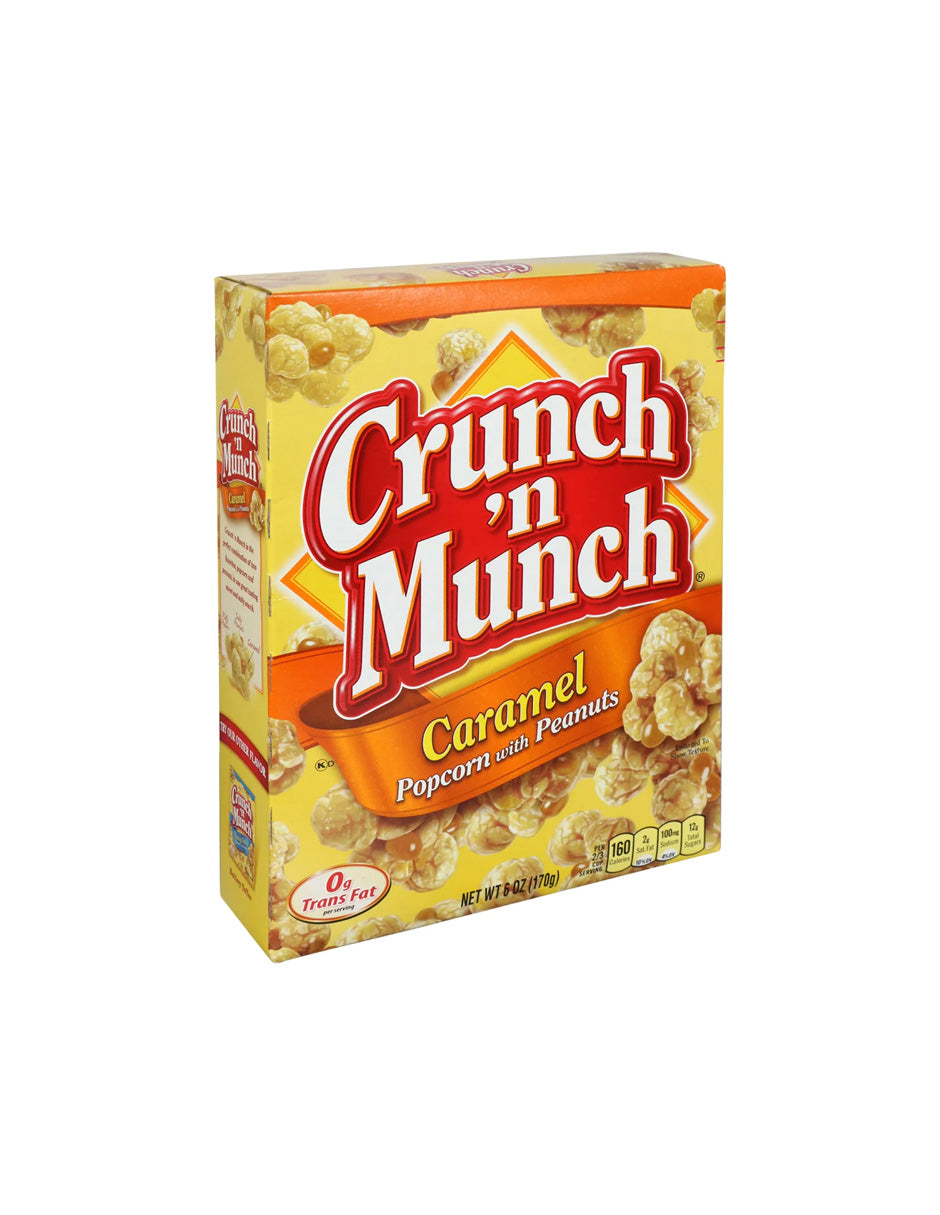 Crunch 'n Munch Palomitas de maíz con caramelo 170gr