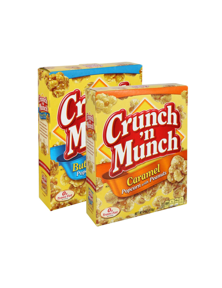 Crunch 'n Munch Palomitas de maíz con caramelo 170gr