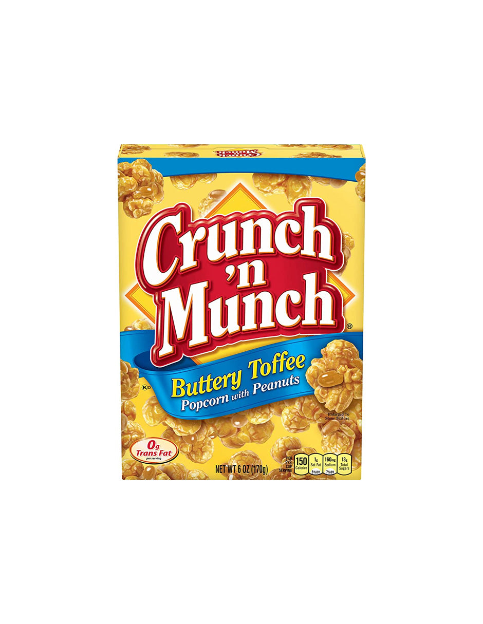 Crunch 'n Munch Palomitas de maíz con caramelo 170gr