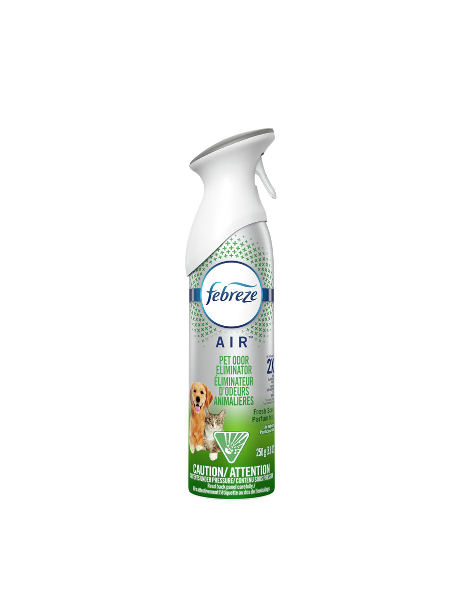 Febreze Pet Odor Defense - Ambientador con eliminación de olores, aroma fresco