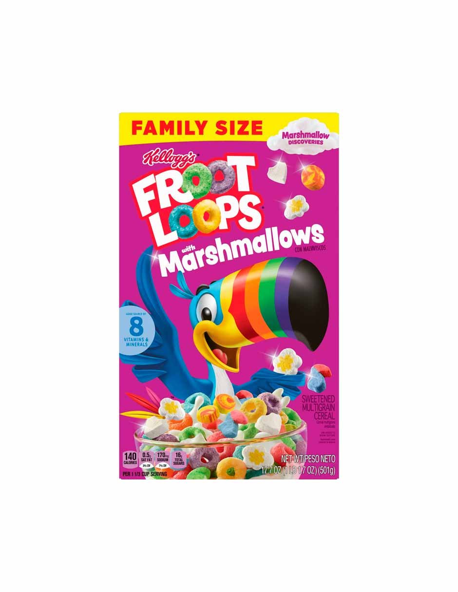 Froot Loops Marshmallows 501gr – Dulce Alcance