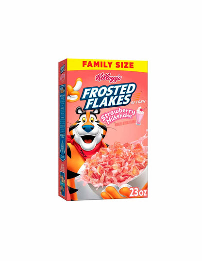 Frosted Flakes cereal strawberry milkshake 569gr