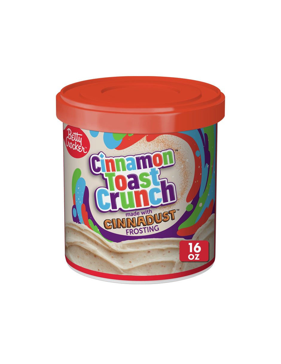 Betty Crocker glaseado sabor Cinnamon Toast Crunch 453gr