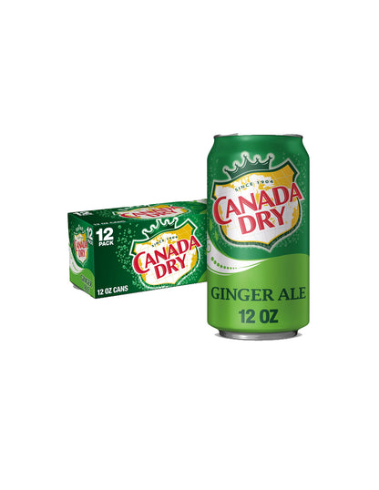 Canada Dry Ginger Ale 12 pack