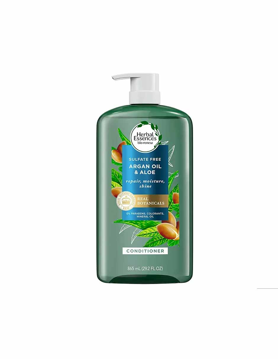 Herbal Essences bio:renew sin sulfatos de aloe y aceite de argán 867ml