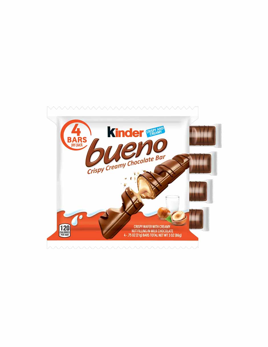 Kinder Bueno Milk Chocolate & Hazelnut 86gr