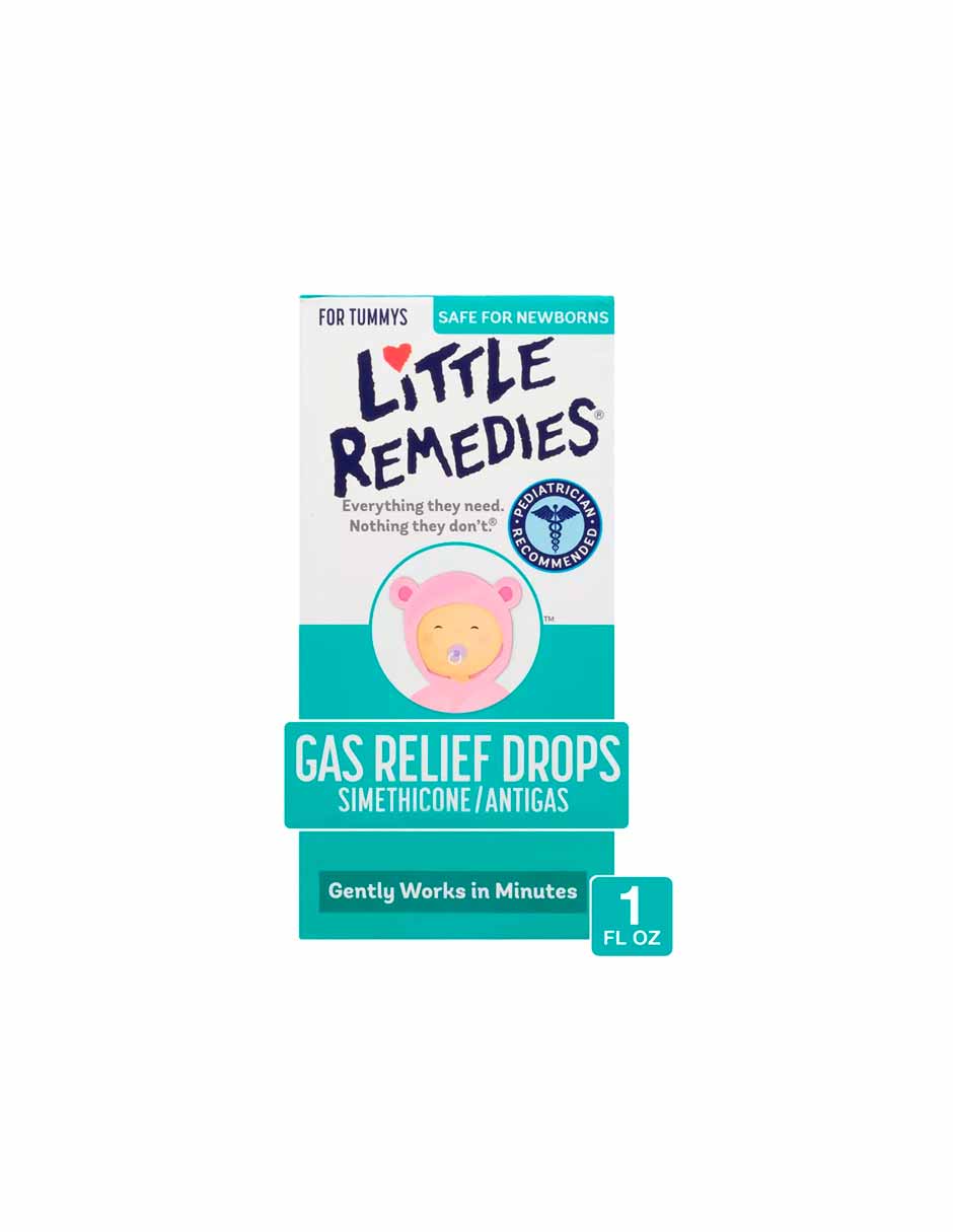 Gotas para aliviar los gases de Little Remedies 30ml