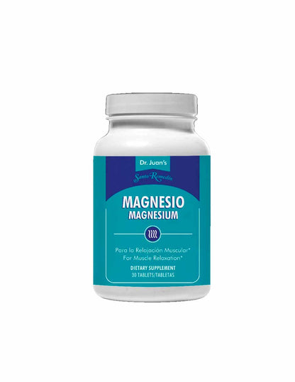 Santo Remedio suplemento magnesio, 300 mg, 30 unidades