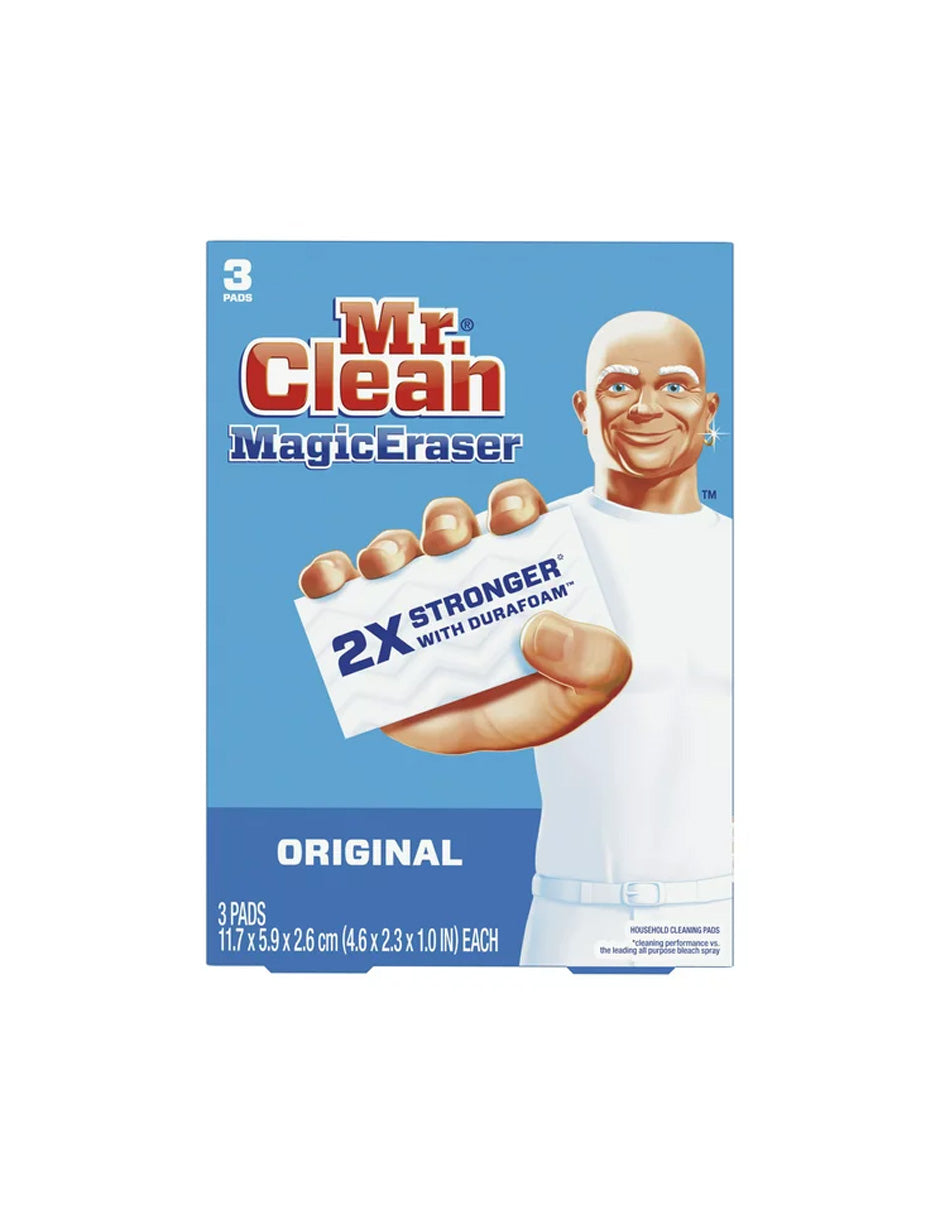 Mr. Clean Original Magic Eraser con Durafoam, 3 unidades – Dulce Alcance