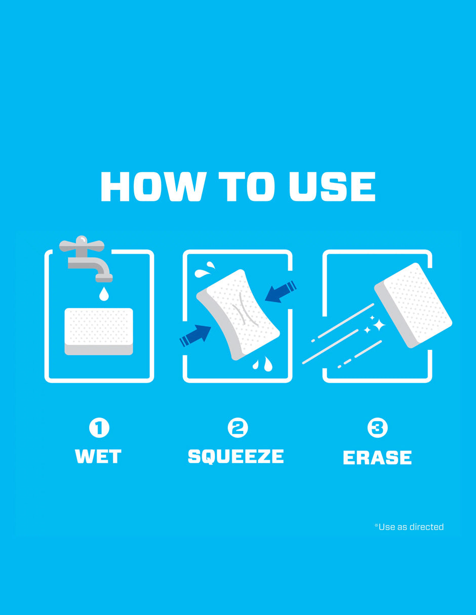 Mr. Clean Original Magic Eraser con Durafoam, 3 unidades – Dulce Alcance