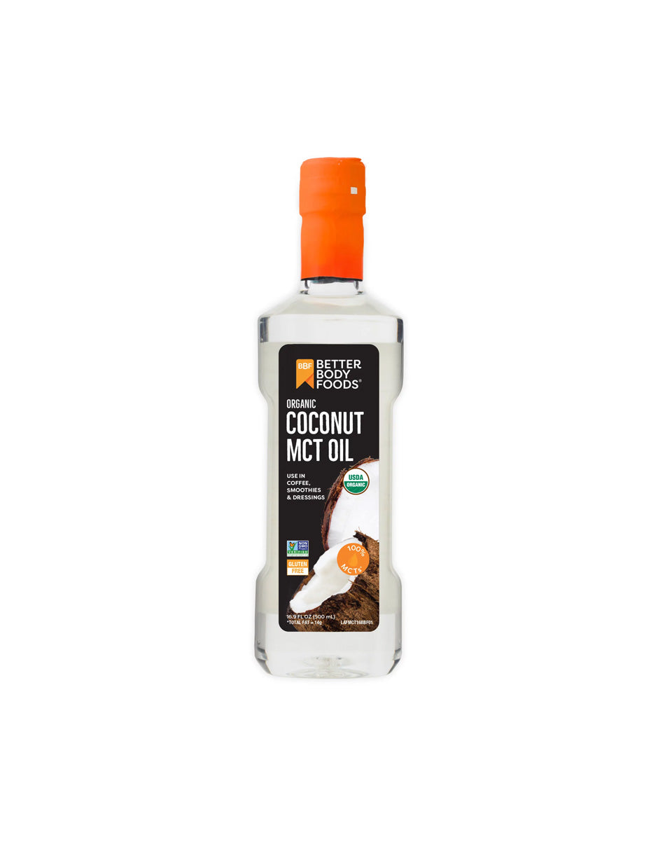 BetterBody Foods aceite de coco 100% MCTs concentrado 500ml