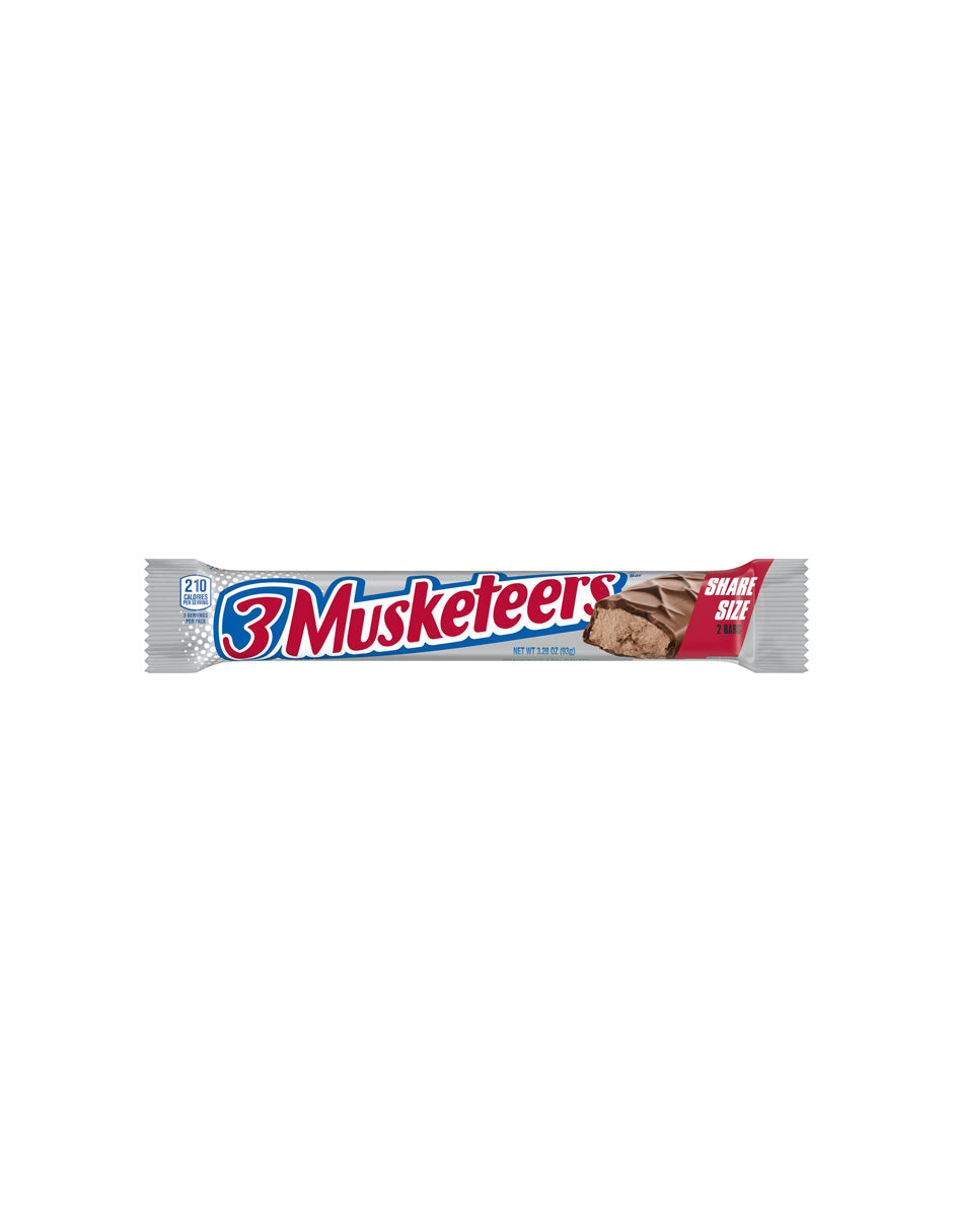 3 Musketeers barra de chocolate 93gr PRUEBA