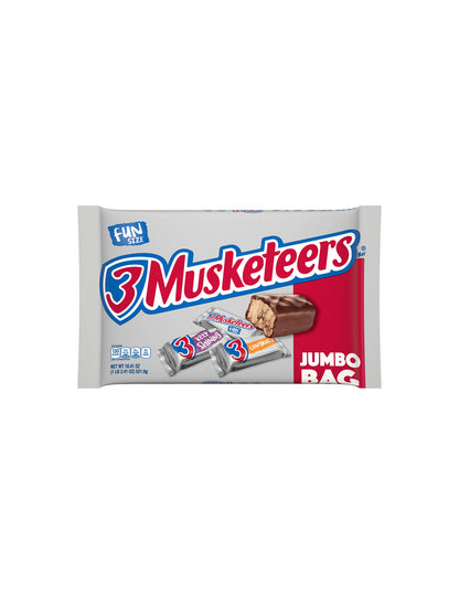 3 Musketeers fun size jumbo bag 521.9gr